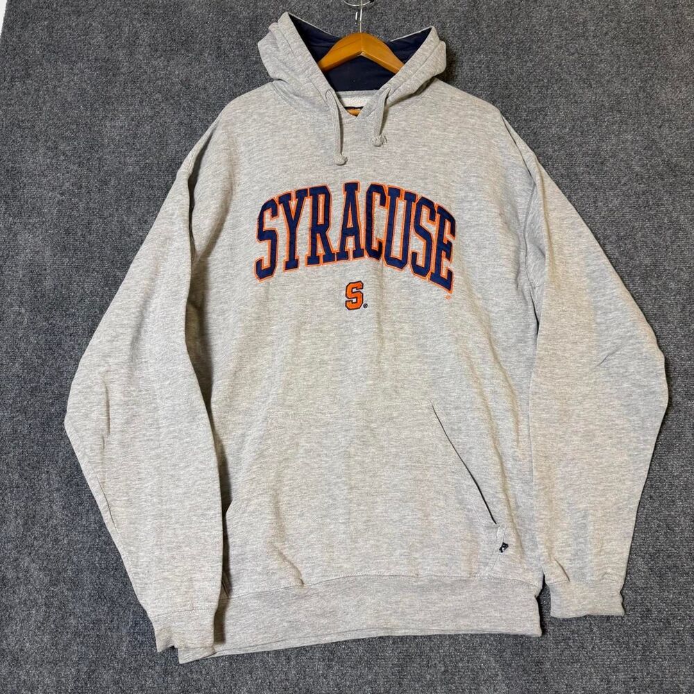 y2k 2000’s Syracuse College Baggy Hoodie Size 2XL Can fit an XL